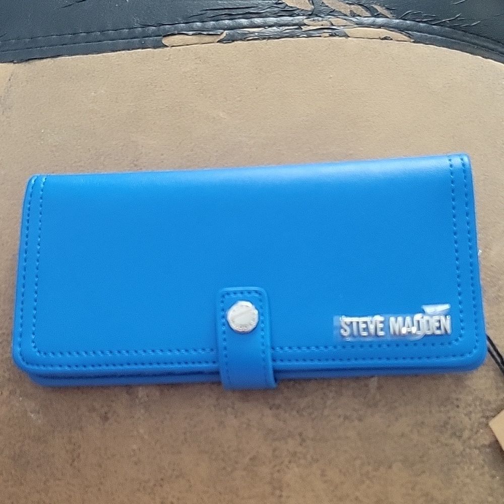 Blue Steve Madden Wallet